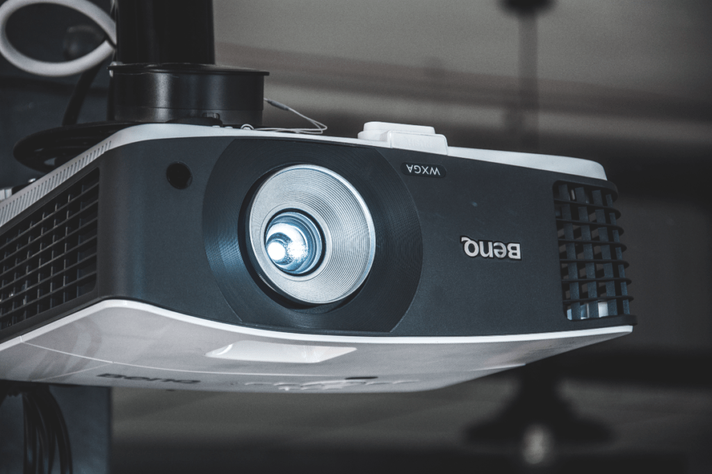 BenQ Projector In Action