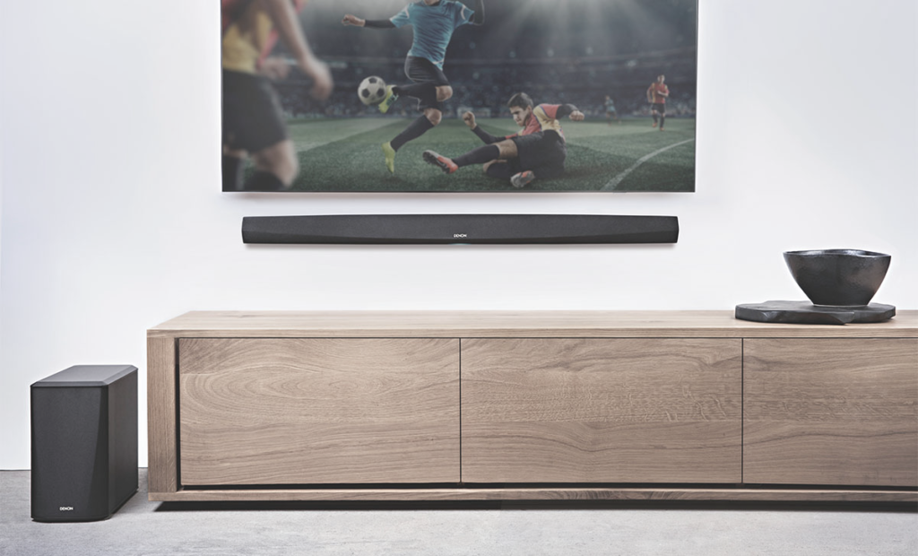 Wall Mounted Denon SoundBar