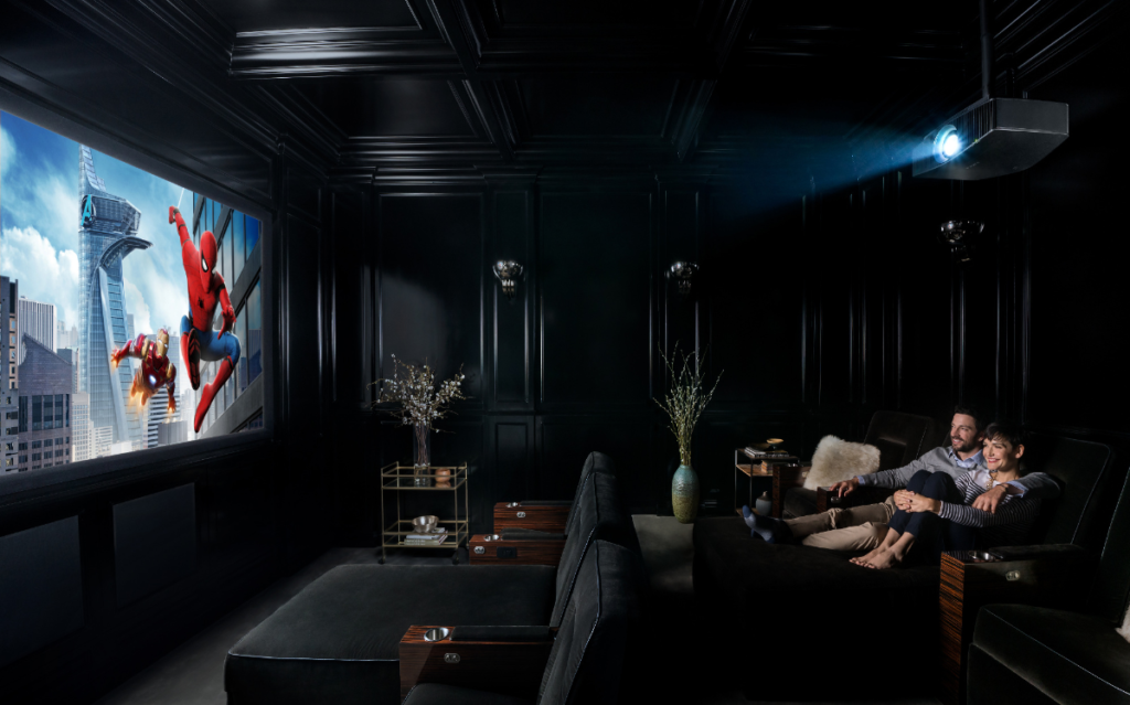 Sony VW995 ES Projecting Spiderman Homecoming